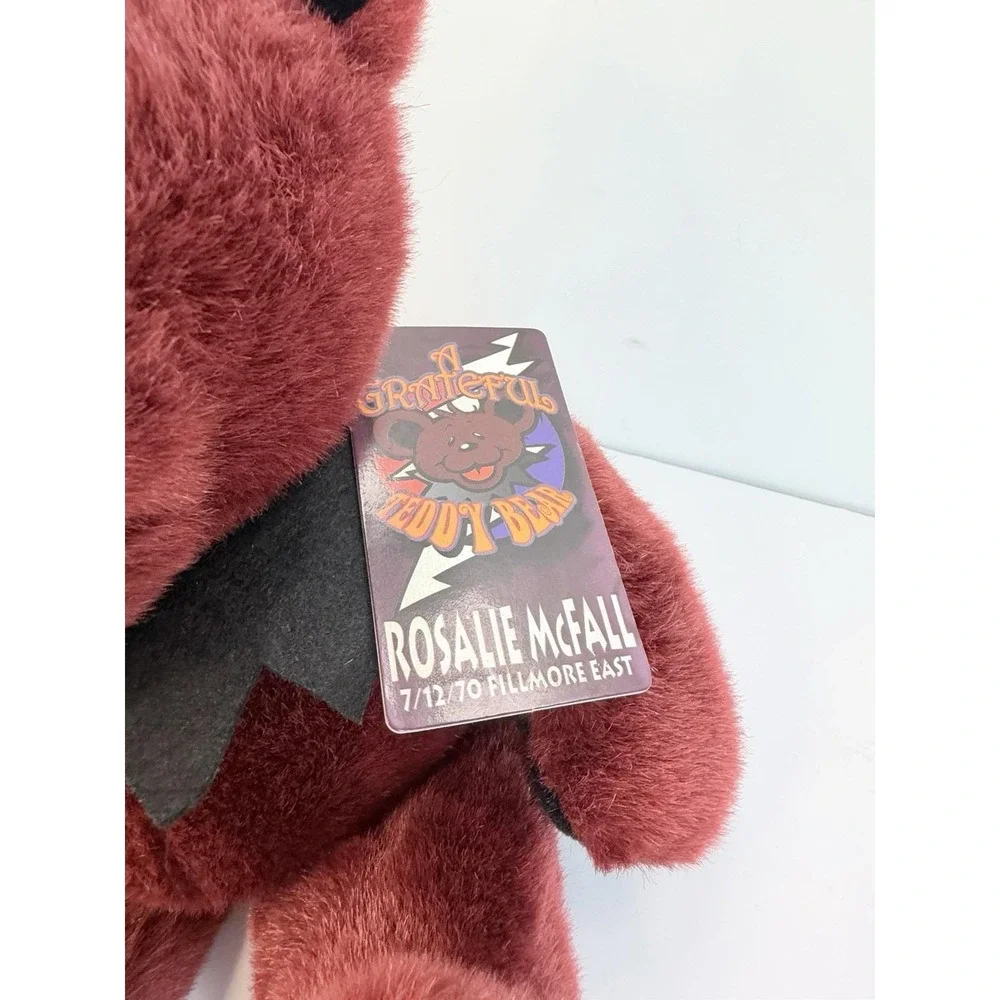 Liquid Blue Grateful Dead Rosalie McFall Tour Bear Beanbag Plush 14